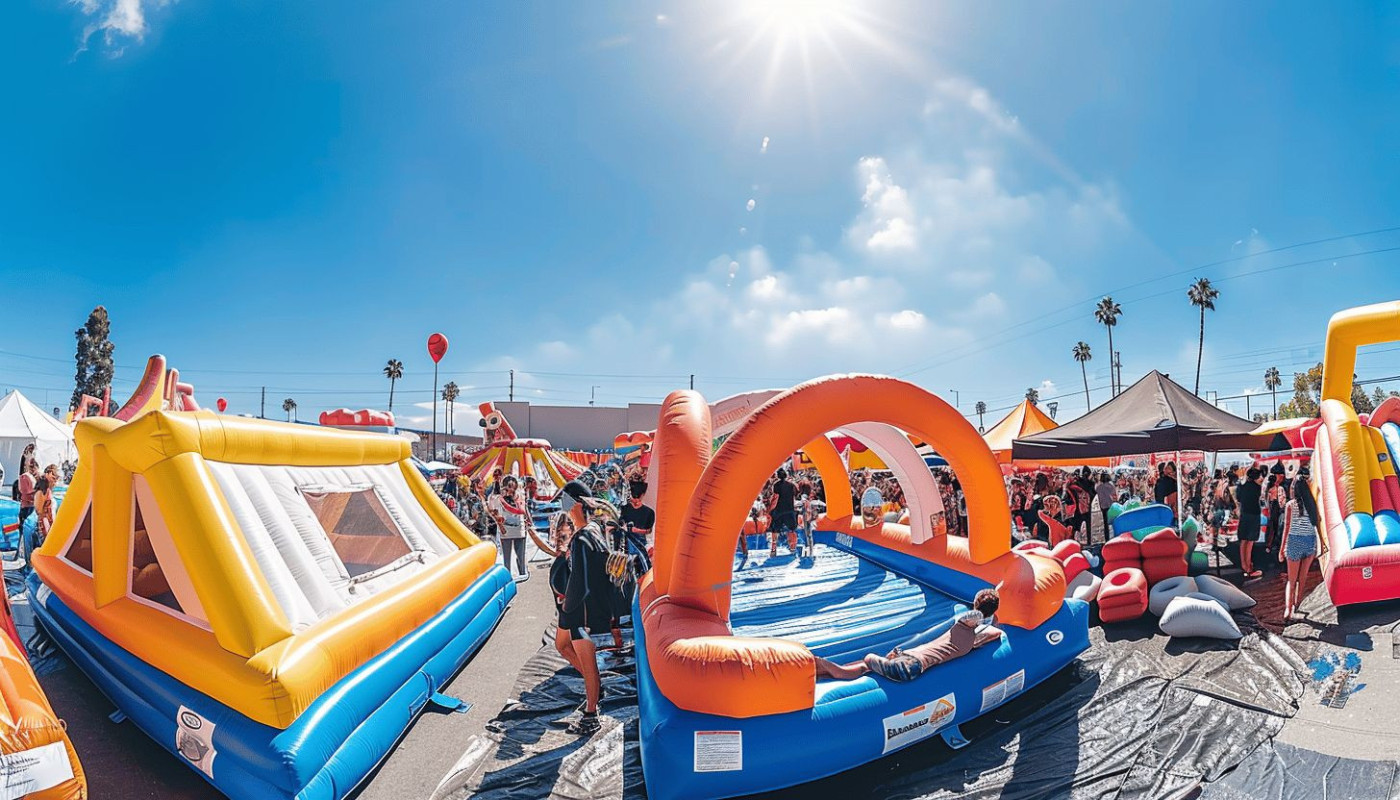 Comment les tentes gonflables améliorent l'impact visuel des événements