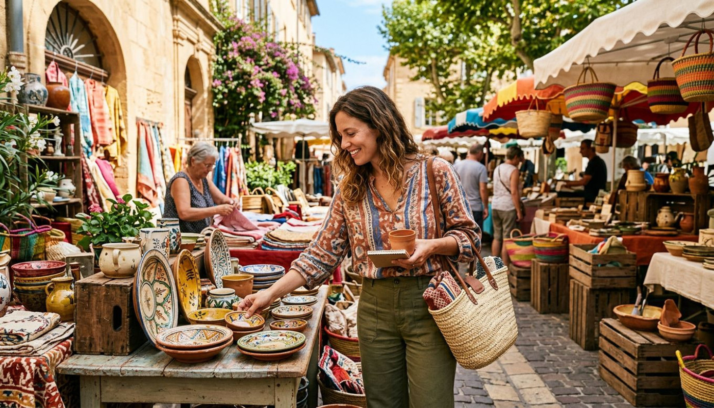 Explorer l’animation des marchés du sud pour inspirer sa déco